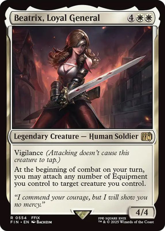 Beatrix, Loyal General (Foil)